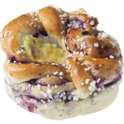 Lyxbulle Blåbär &amp; Vanilj 100g Dafgårds.