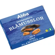 Rökta musslor 105g Abba.