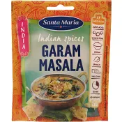 Kryddmix Indian spices Garam Masala 33g Santa Maria.