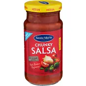 Chunky salsa Medium 230g Santa Maria.
