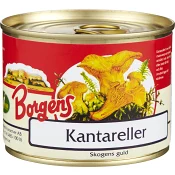 Kantareller i vatten 200g Borgens.