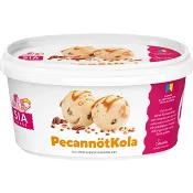 Gräddglass Pecannötkola 500ml SIA Glass.