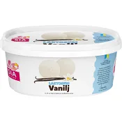 Gräddglass Vanilj laktosfri 750ml Sia Glass.