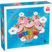 Glasstrut Godisregn 5-p SIA GLASS.