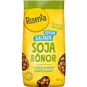 Sojabönor Torrostade &amp; lättsaltade 150g Risenta.