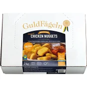Chicken nuggets Fryst 2kg Guldfågeln.