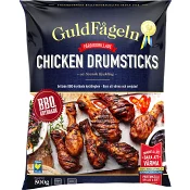 Chicken drumsticks BBQ Fryst 500g Guldfågeln.
