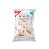 Scampi kokt skalade 41/50 Fryst 400g Ullmo.
