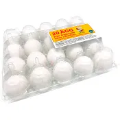 Ägg Frigående M/L 20-p Yttertavleägg.
