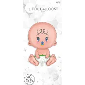 Folieballong Bebis 75cm 1st Happy Party.