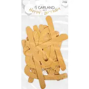 Girlang happy birthday guld 1p Pictura.