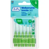Mellanrumsborste Grön 0,8mm 6-p TePe.