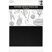 Nylonlapp Självhäftande Svart 10x20cm 1st Falk.