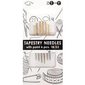 Tapisserinål med udd 18/22 6-pack.