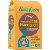 Havregryn Fina Ekologiska 650g Saltå Kvarn.