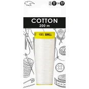 Sytråd oblekt bomull 200m Falk.