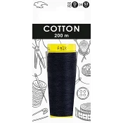 Sytråd Bomull Marin 200m Falk.