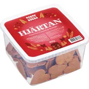 Pepparkakor Hjärtan 625g Nyåkers.