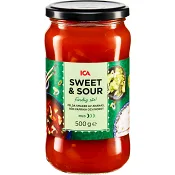 Sweet &amp; sour Mild Färdig sås 500g ICA.