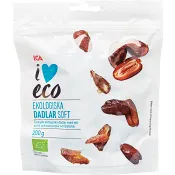 Dadlar Soft Ekologisk 200g ICA I love eco.