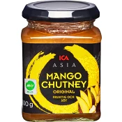Mango chutney Original 300g ICA Asia.