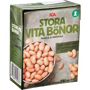 Stora Bönor Vita 380g ICA.
