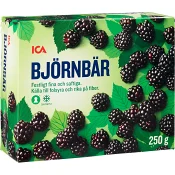 Björnbär Fryst 250g ICA.