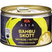 Skivade Bambuskott 227g ICA Asia.