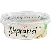 Färskost Pepparrot 125g ICA.