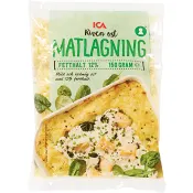 Matlagningsost Riven 12% 150g ICA.