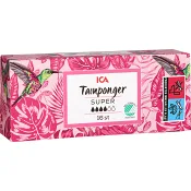 Tampong Super 16-p Miljömärkt ICA.