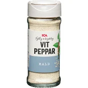 Vitpeppar Malen 45g ICA.
