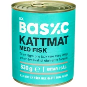 Kattmat Fisk 830g ICA Basic.