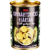 Kronärtskockshjärtan 390g ICA.