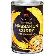 Massamun curry Grytbas 400ml ICA Asia.