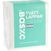 Tvättlappar 250-p ICA Basic.