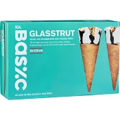 Glasstrut Vanilj choklad 8-p 120ml ICA Basic.