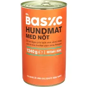 Hundmat Oxkött 1240g ICA Basic.