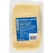 Edamerost skivad 24 % 400g ICA Basic.