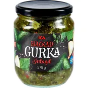 Hackad Gurka 575g ICA.