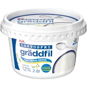 Gräddfil Laktosfri 12% 2dl ICA.