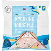 Kycklingbröstfilé mörad Fryst 1800g ICA.
