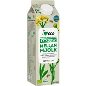 Mellanmjölk 1,5% 1l ICA I love eco.