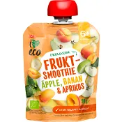 Fruktmellis Äpple banan &amp; aprikos Från 6mån Ekologisk 90g ICA I love eco.