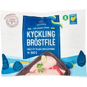 Kycklingbröstfilé Fryst 640g ICA.