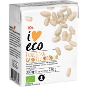 Cannellinibönor Ekologisk 380g ICA I love eco.