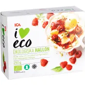 Hallon Fryst Eko 250g ICA I love eco.