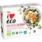 Blåbär Fryst 250g KRAV ICA I love eco.