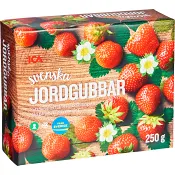 Svenska Jordgubbar Fryst 250g ICA.