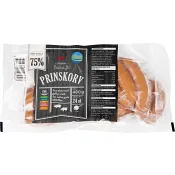 Prinskorv Extra fin 75% Kötthalt 480g ICA.